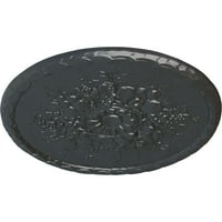 Екена Милуърк 1 2 од 1 4 П Антони Жътвар таван медальон, Ръчно рисувана пютър
