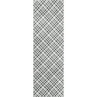 килим, 2 '6 8', сив