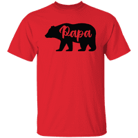 Графика американски Ден на бащата татко мечка риза за татко Мъжка тениска