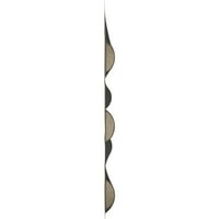 Екена Милуърк 5 8 в 5 8 н Наоми Ендуравал декоративен 3д стенен панел, универсална стара метална закалена
