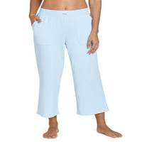 Дамски памучни панталони за сън, размери с-3х