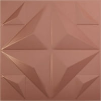 5 8 в 5 8 х Кристал Ендуравал декоративен 3д стенен панел, универсална перла металик шампанско розово