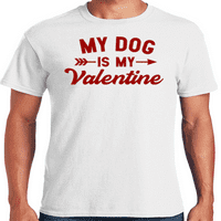 Графика Америка Ден на Свети Валентин кучета и котки животински празник любов Мъжка графична тениска колекция