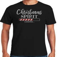 Графика Америка празничен празник Коледен дух забавна Мъжка графична тениска