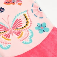 Пеперуда одеяло опашка за деца от Вашата зона, Розово