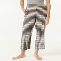 Джойспун Дамски Хачи плетени изрязани панталони, размери с до 3х