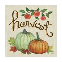 Марка изобразително изкуство есенна реколта Ив лен платно изкуство от Мери Урбан