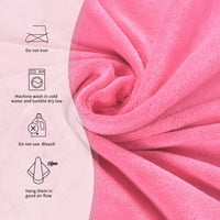 Комплект кърпи за баня от микрофибър - меки абсорбиращи кърпи за баня, зелени, сини, розови