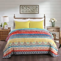 Легла всички сезони лек уютен фланел Плюш руно одеяло за легло диван, красота модел отпечатани, ЦАР, Оранжево