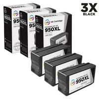 ЛД Рециклирани резервни части за 950хл касети комплект черно кн045ан за употреба в офисджет про 251дв, 276в МФП, 8100, 8600, плюс & премиум принтери