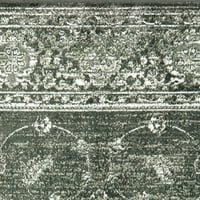 Обединени тъкачи Бедивере привлекателност ориенталски дим тъкани вискоза област килим или бегач