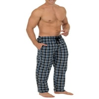 Плод на тъкане мъжки и големи мъжки микросхеми тъкани карирани пижама панталони