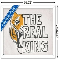 Плакат На Стената На Истинския Крал-Тигър, 14.725 22.375