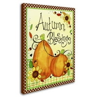 Търговска марка изобразително изкуство есенни благословии платно изкуство от Дженифър Нилсон
